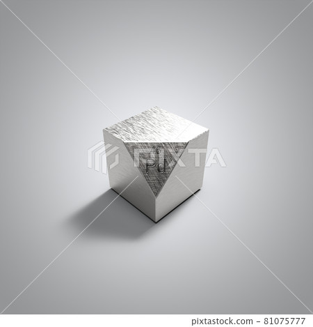 Periodic Table No. 46 Palladium element 81075777