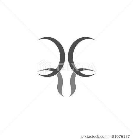 Goat icon logo vector design template 81076187