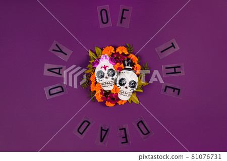 Day of the dead, Dia De Los Muertos Celebration Background 81076731