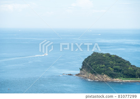 [Tomogashima] Scenery seen from the small observatory-Kamishima- 81077299