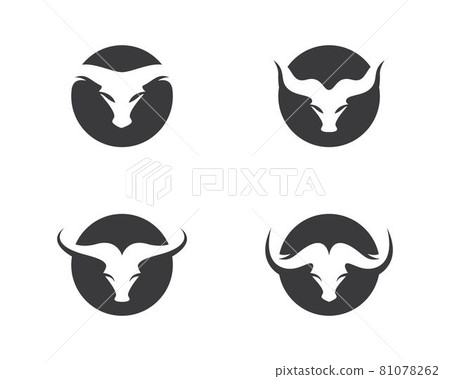 Bull logo template Bull logo template 81078262