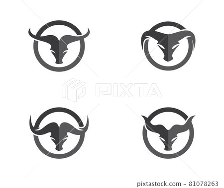 Bull logo template Bull logo template 81078263