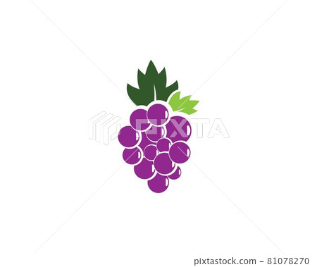 Grape logo template Grape logo template 81078270
