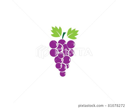 Grape logo template Grape logo template 81078272
