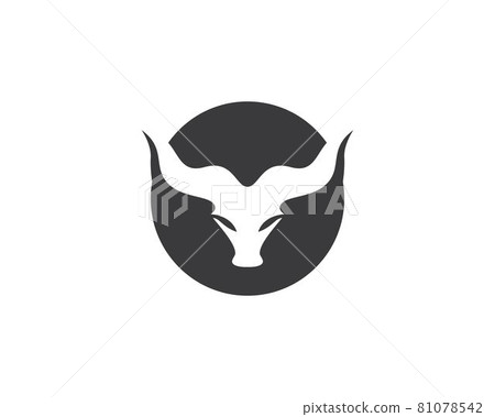 Bull logo template Bull logo template 81078542