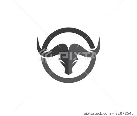 Bull logo template Bull logo template 81078543
