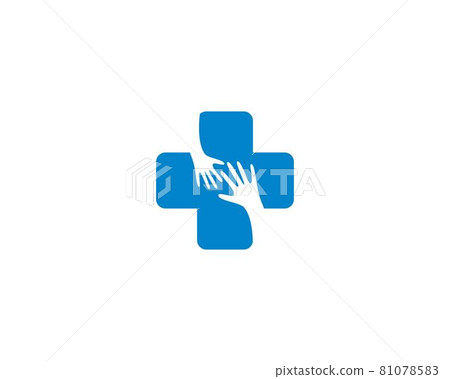 Medical logo template illustration 81078583