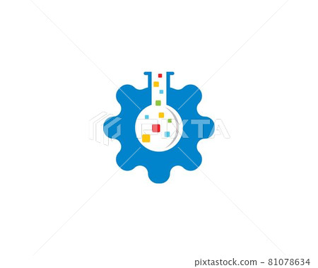 Laboratory logo template Laboratory logo template 81078634