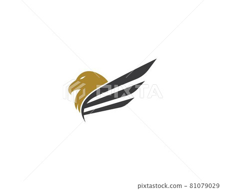 Eagle logo template vector icon Eagle logo template vector icon 81079029