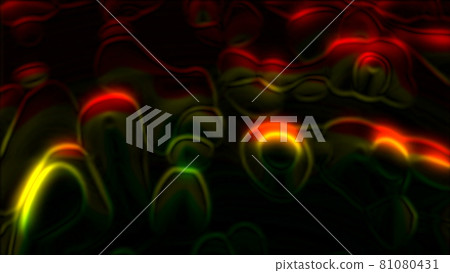 Close up of boiling liquid surface with bubbles, computer generated modern abstract background, 3d render 81080431
