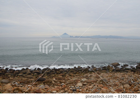 吸煙的Kaido山(Daiba公園/鹿兒島縣南大隅町) 吸煙的Kaido山(Daiba公園/鹿兒島縣南大隅町) 81082230
