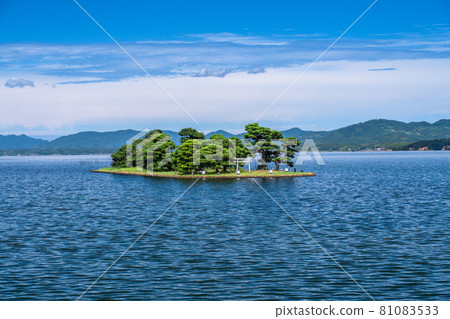 《島根縣》夏之湖真道，Yomega島 81083533