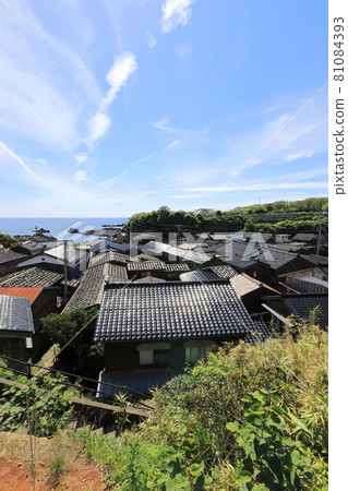 新潟佐渡宿根木村城市景觀 81084393