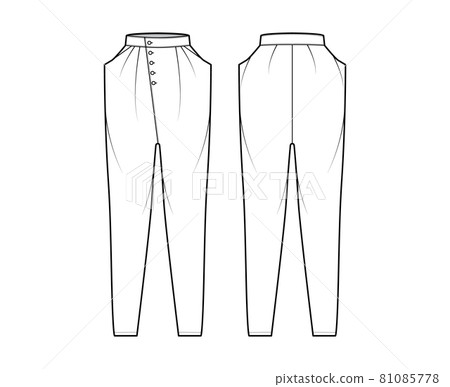 100,000 Girls pants Vector Images