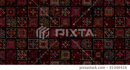Talavera pattern. Indian patchwork. Turkish ornament. Moroccan tile mosaic. Spanish decoration. Ethnic background. Seamless pattern for your design Talavera pattern. Indian patchwork. Turkish ornament. Moroccan tile mosaic. Spanish decoration. Ethnic background. Seamless pattern for your design 81086416