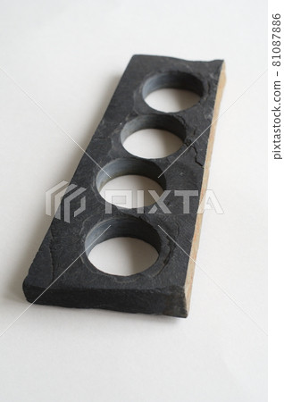 去石頭那智黑石頭的材料 81087886