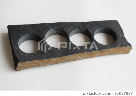 去石頭那智黑石頭的材料 81087887