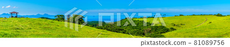 Yamagashira Pasture Panorama [Ikitsuki Town, Hirado City, Nagasaki Prefecture] 81089756
