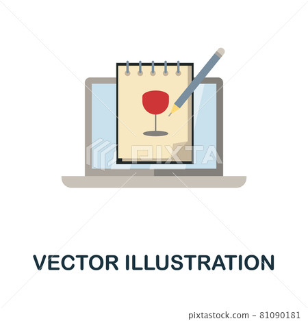 Vector Illustration flat icon. Colored sign from design thinking collection. Creative Vector Illustration icon illustration for web design, infographics and more Vector Illustration flat icon. Colored sign from design thinking collection. Creative Vector Illustration icon illustration for web design, infographics and more 81090181