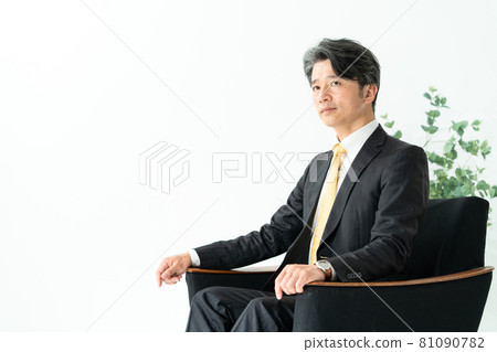 Businessman Middle-aged man Portrait Businessman Middle-aged man Portrait 81090782
