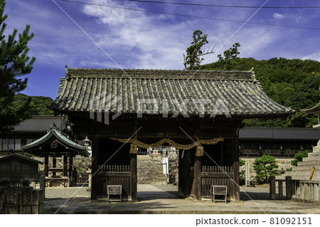 Kibitsuhiko Shrine Zuijin Gate Okayama City, Okayama Prefecture Kibitsuhiko Shrine Zuijin Gate Okayama City, Okayama Prefecture 81092151