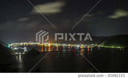 從大熊天文台廣場看到的名澤市夜景 81092155