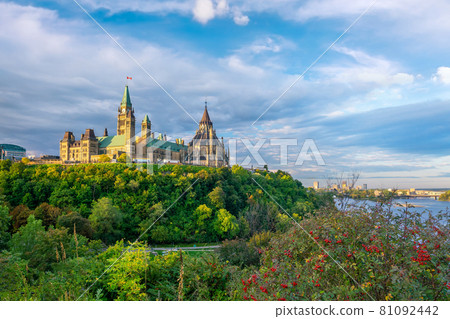 Parliament Hill in Ottawa, Ontario, Canada 81092442