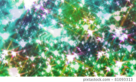 閃閃發光的星星粒子 華麗的閃光圖形背景 81093313