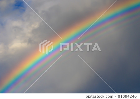 beautiful rainbow after the rain beautiful rainbow after the rain 81094240