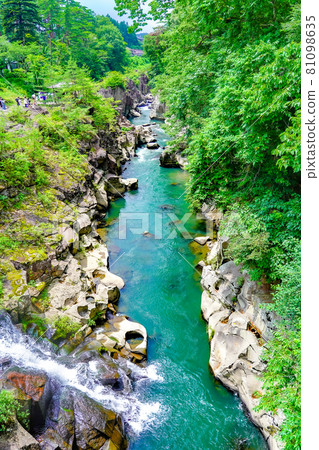 Genbikei Gorge, Ichinoseki City, Iwate Prefecture 81098635