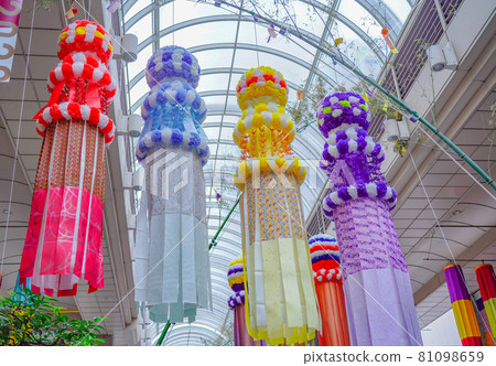 Sendai Tanabata Tanabata Festival Sendai City, Miyagi Prefecture Sendai Tanabata Tanabata Festival Sendai City, Miyagi Prefecture 81098659