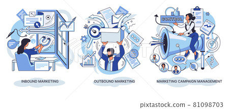 Inbound and outbound marketing. Campaign managment. Email and mobile marketing. Professional marketers service Inbound and outbound marketing. Campaign managment. Email and mobile marketing. Professional marketers service 81098703