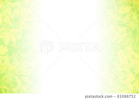 Collage of Unryu Japanese paper and maple / Large yellow Yellow green Gradation background material that darkens from the center to the left and right Horizontal Other colors available Collage of Unryu Japanese paper and maple / Large yellow Yellow green Gradation background material that darkens from the center to the left and right Horizontal Other colors available 81098752