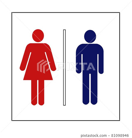男女廁所貼5張 81098946