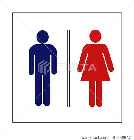 Men's and women's toilet stickers 6 81098947