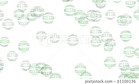 A myriad of rows of numbers 0 and 1 on a large number of spheres A myriad of rows of numbers 0 and 1 on a large number of spheres 81100136