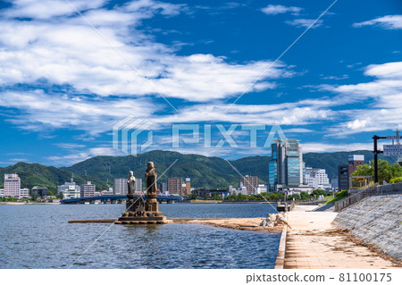 《島根縣》真道湖 / 地藏宗師和松江市中心 81100175