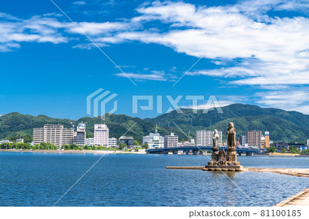 《島根縣》真道湖 / 地藏宗師和松江市中心 81100185