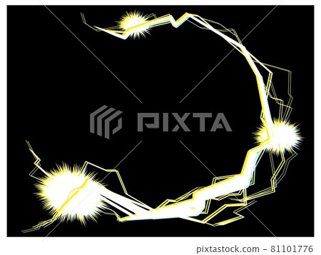 雷圈框（黑底） 81101776