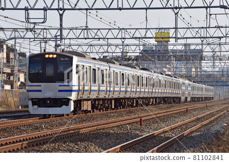 東海道本線大船戶塚E217系列Y-43編隊(鎌倉) 東海道本線大船戶塚E217系列Y-43編隊(鎌倉) 81102841