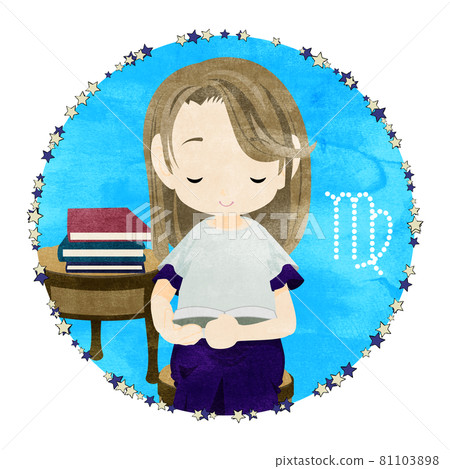 12星座處女座女孩 12星座處女座女孩 81103898