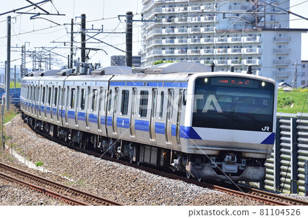 常磐線藤城龍崎市JR東日本E531系列K403編隊(勝田) 常磐線藤城龍崎市JR東日本E531系列K403編隊(勝田) 81104526