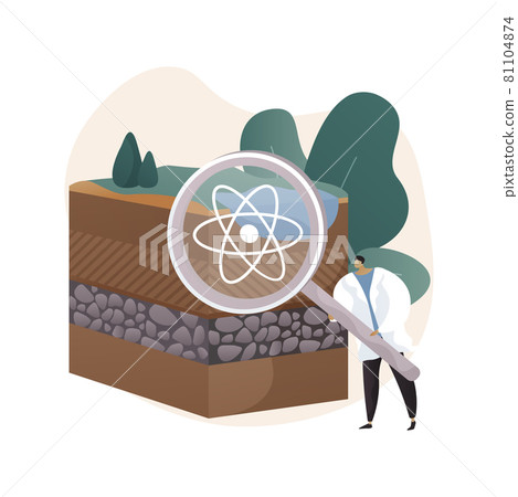 Soil science abstract concept vector illustration. Soil science abstract concept vector illustration. 81104874