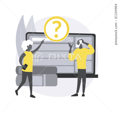 Low-technical communication abstract concept vector illustration. Low-technical communication abstract concept vector illustration. 81104964