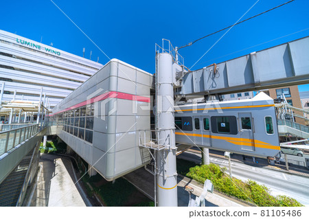 日本鎌倉市景、湘南單軌大船站等 81105486