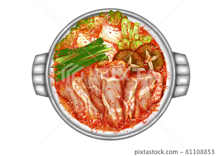 Kimchi pot ④ (illustration) There is also a material combination series 81108853