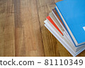 Stacked books, reading books 81110349