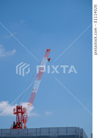 塔式起重機安裝工程格子吊臂桁架結構吊臂高層建築 81114026