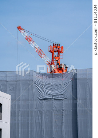 塔式起重機安裝工程格子吊臂桁架結構吊臂高層建築 81114034