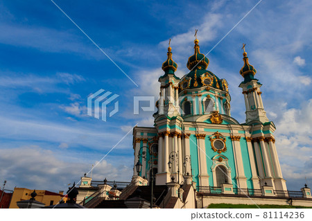 Saint Andrew orthodox church in Kyiv, Ukraine Saint Andrew orthodox church in Kyiv, Ukraine 81114236
